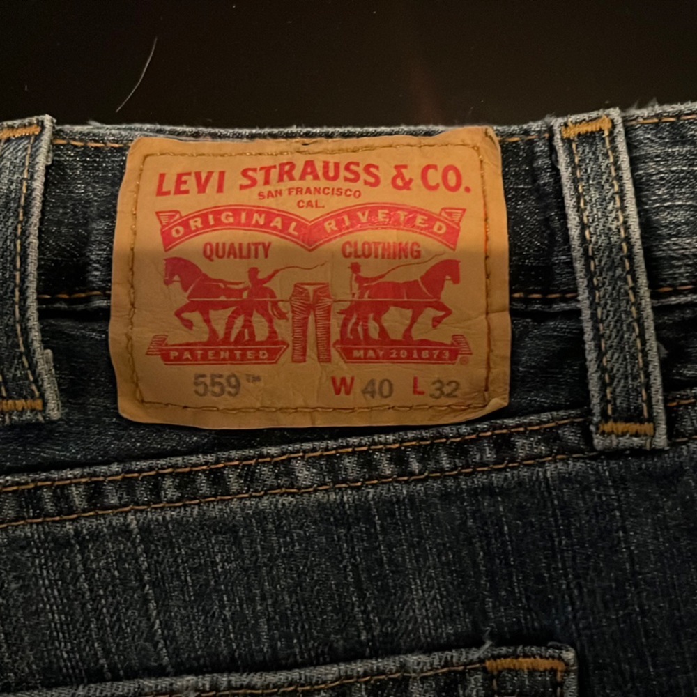 Mens Levi’s Jeans Blue Denim